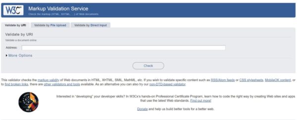 Mobile Checker от W3C
