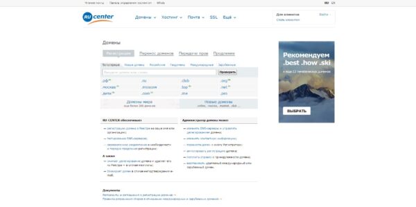 Nic.ru (RUcenter)