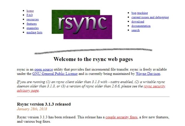 rsync